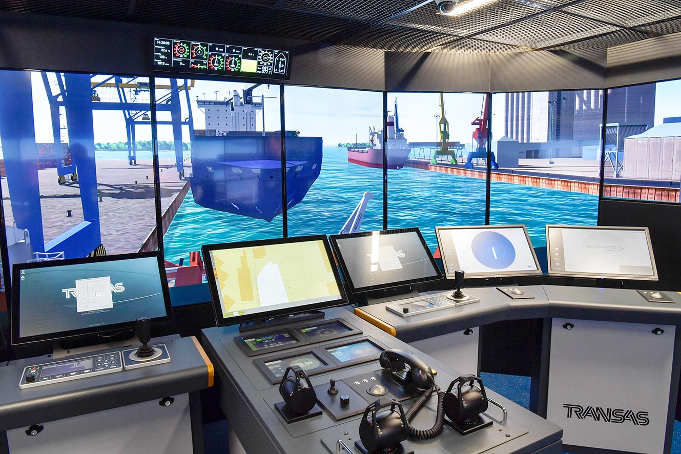 Istlab maritime simulator at SAMK Campus Rauma